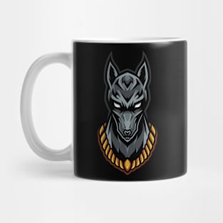 black anubis Mug